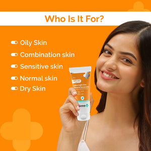 the derma co zinc mineral sunscreen for all skin types