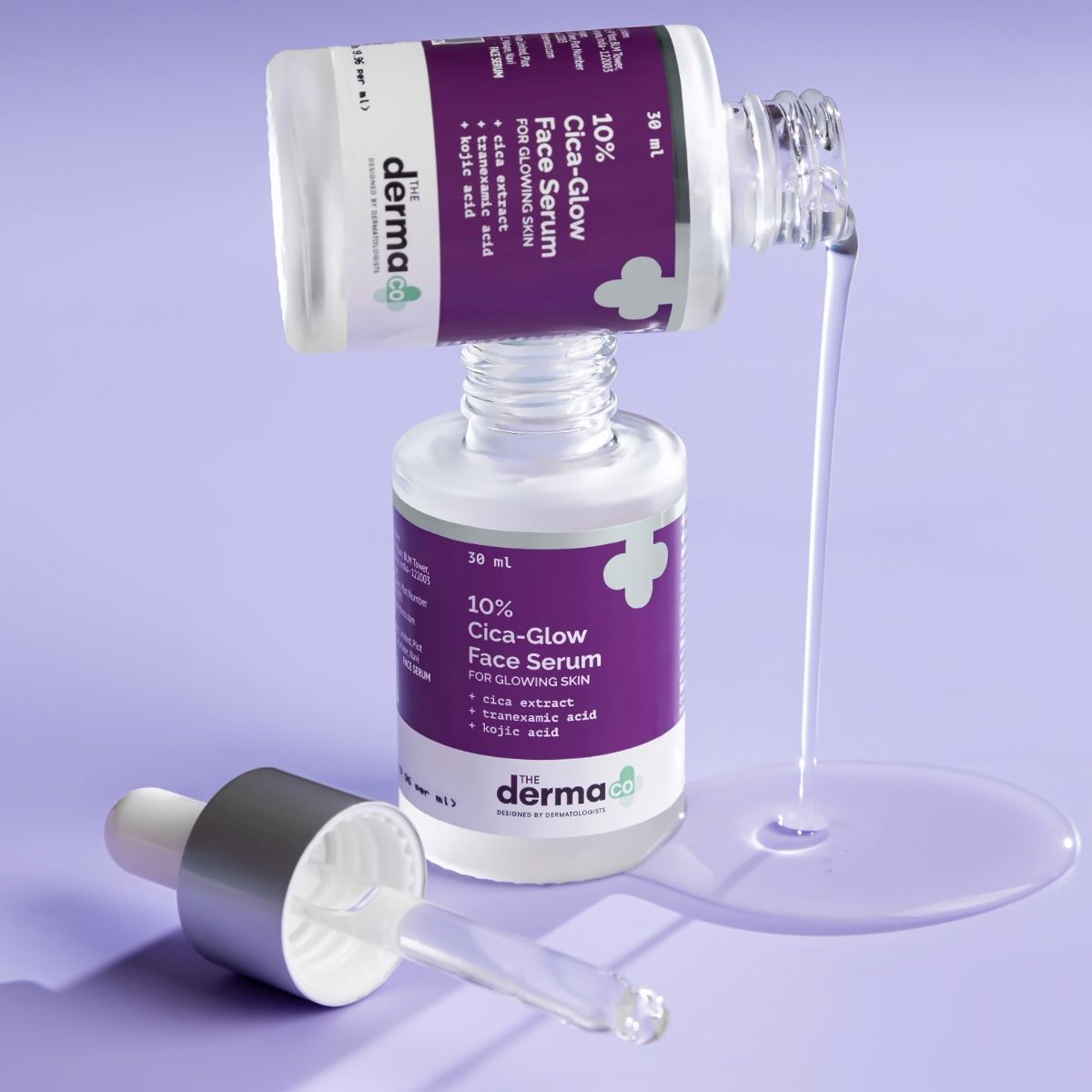 derma co 10% cica glow serum