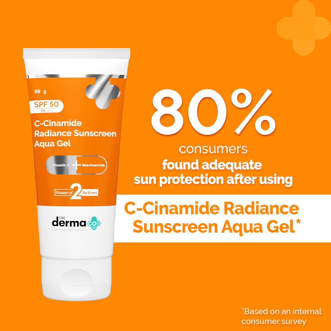 C-Cinamide Radiance Sunscreen Aqua Gel - 80g