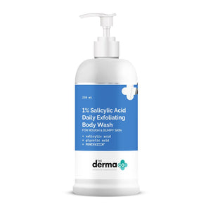 1% salicylic acid body wash derma co
