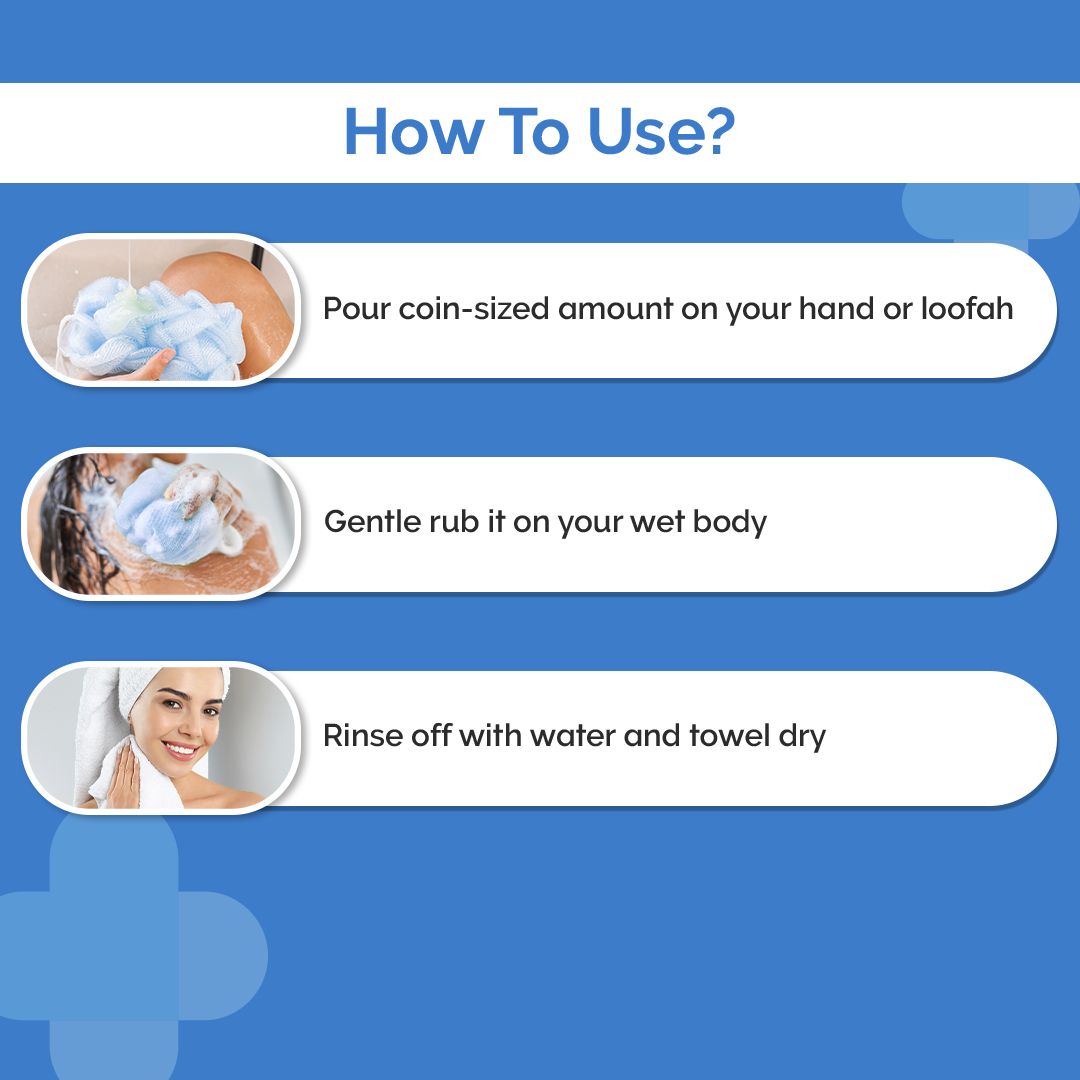 1% Salicylic Acid Daily Exfoliating Body Wash with Salicylic Acid , Glycolic Acid & PENTAVITIN® - 250ml