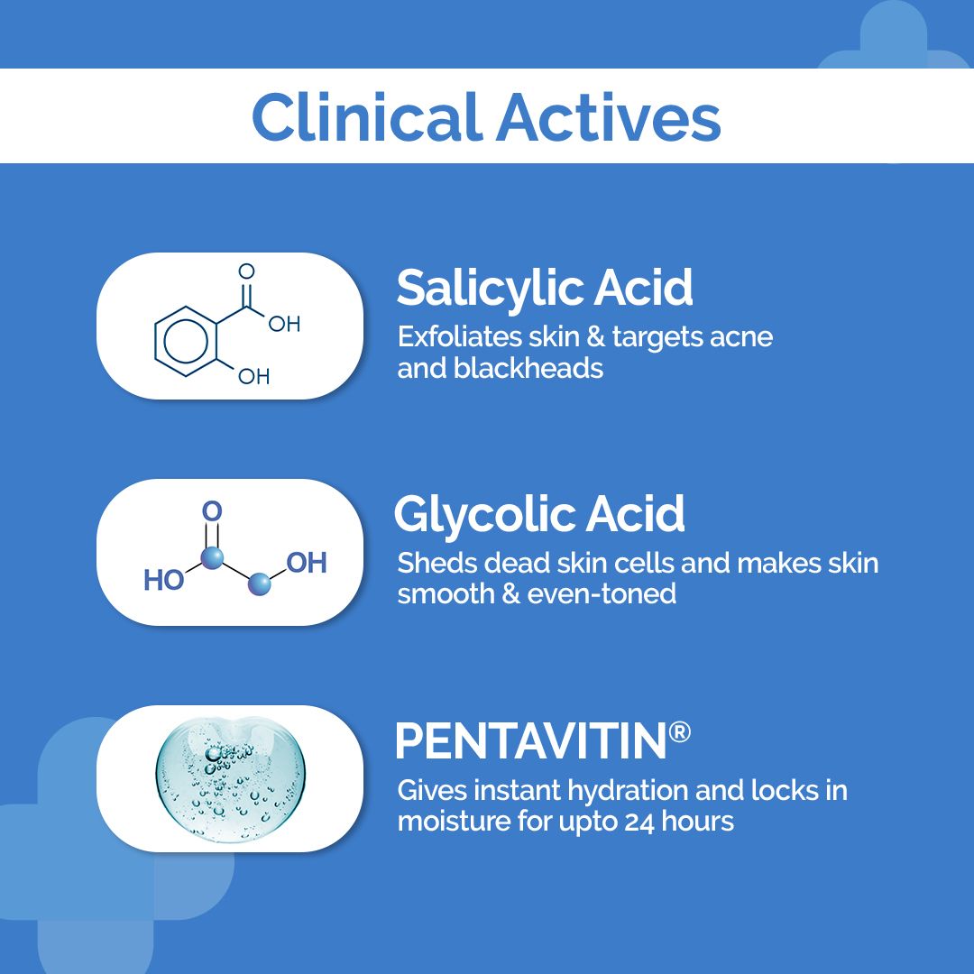 1% Salicylic Acid Daily Exfoliating Body Wash with Salicylic Acid , Glycolic Acid & PENTAVITIN® - 250ml