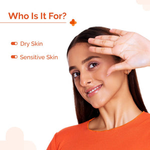 the derma co dry skin sunscreen for sensitive skin