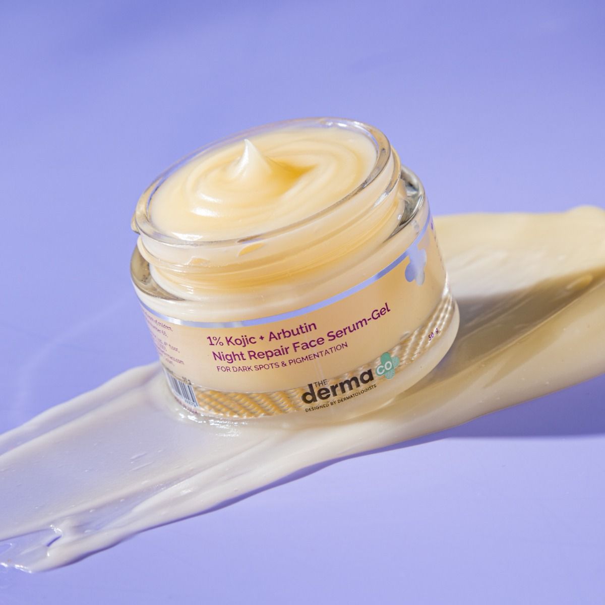 1% Kojic + Arbutin Night Repair Face Serum-Gel - 50g