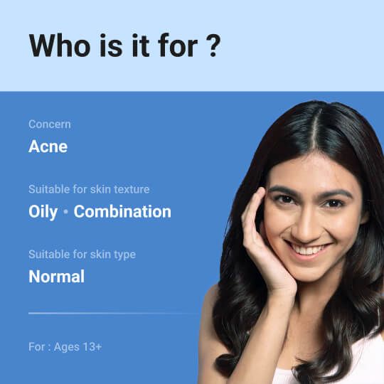 1% Salicylic Acid Gel Face Wash with Salicylic Acid & Witch Hazel - 100ml (Pack of 2)