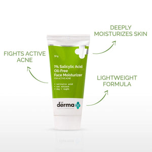 derma salicylic acid moisturizer benefits