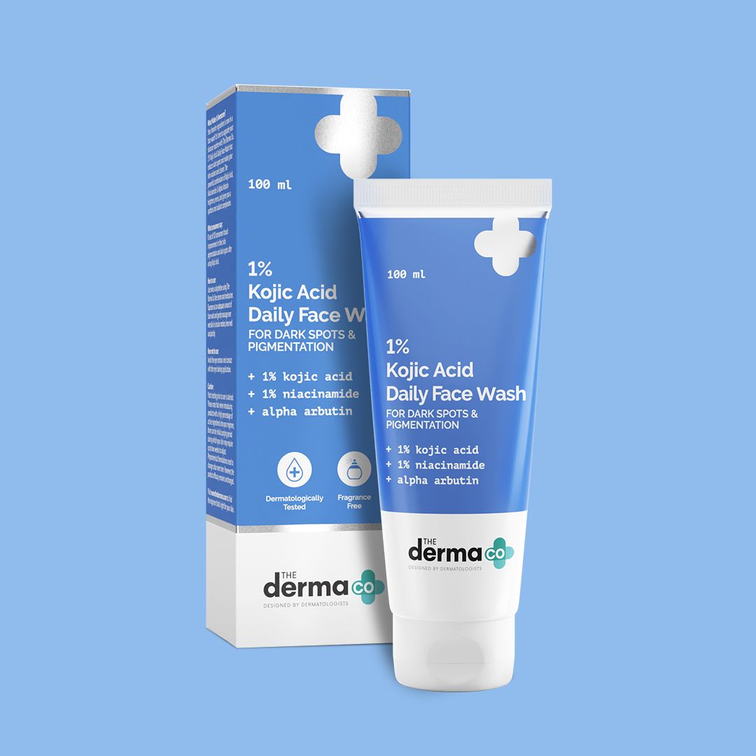 The derma co kojic acid face wash