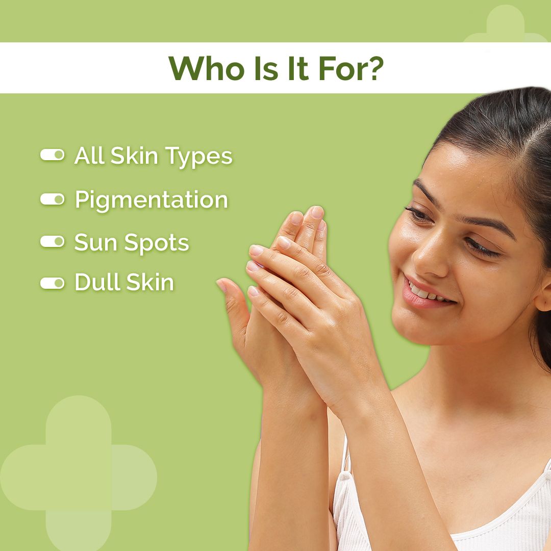 1% Kojic Acid Daily Glow Body Serum-Lotion For Skin Radiance - 250 ml (Pack of 2)