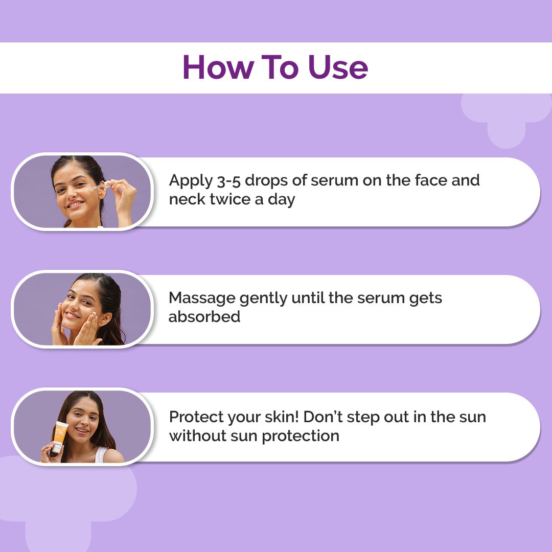 2% Kojic Acid Face Serum with 1% Alpha Arbutin & Niacinamide - 8 ml