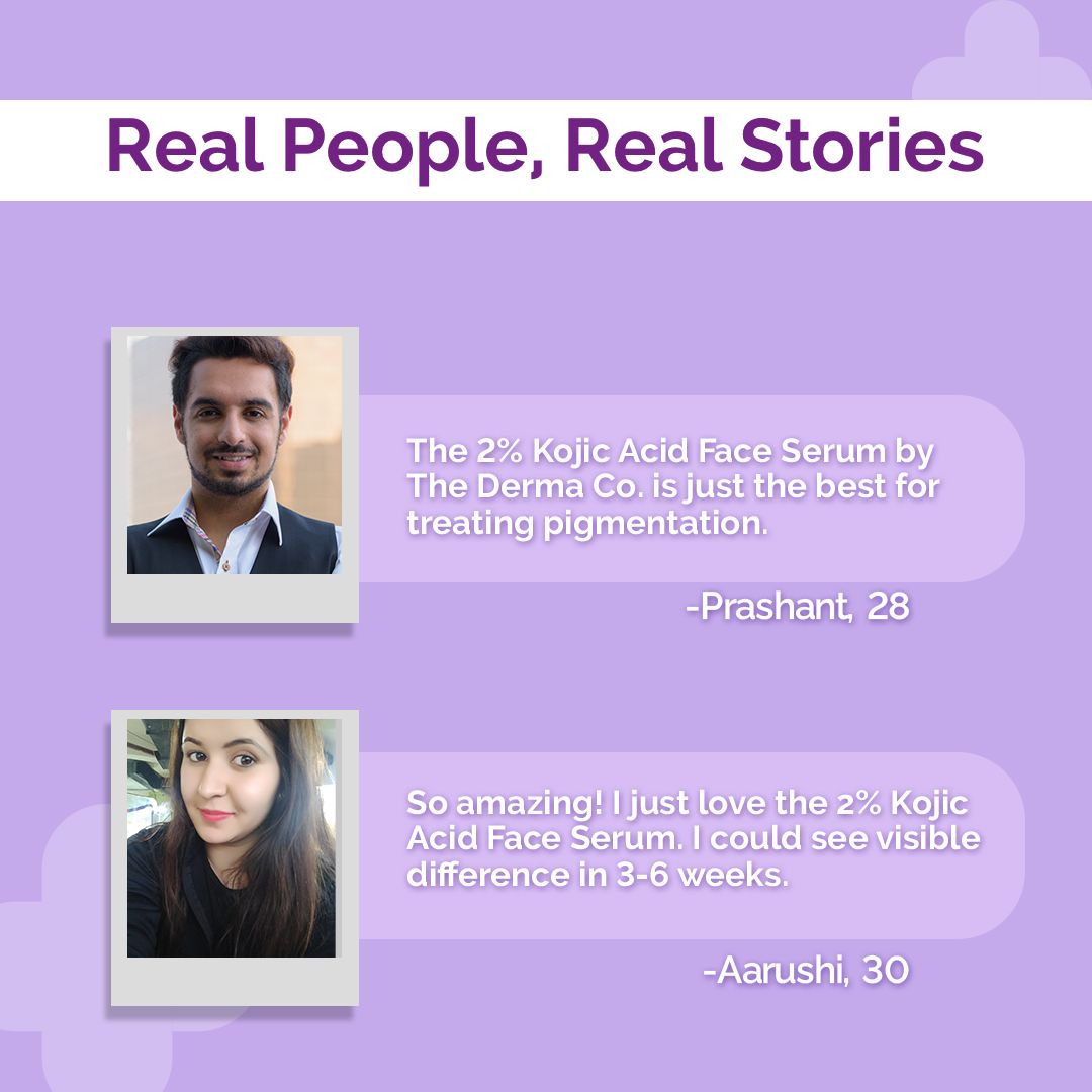 2% Kojic Acid Face Serum with 1% Alpha Arbutin & Niacinamide - 8 ml