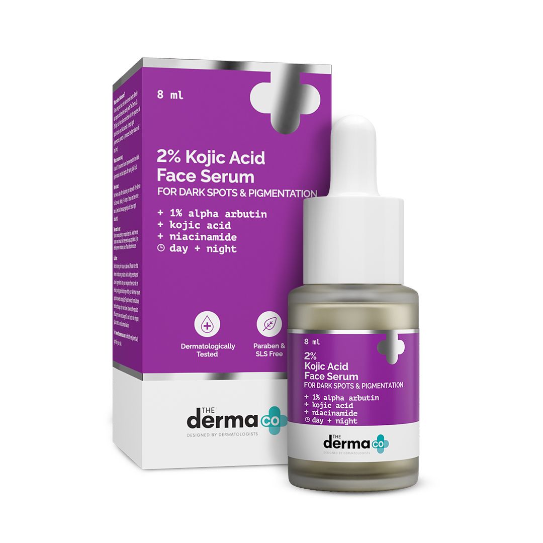 2% Kojic Acid Face Serum with 1% Alpha Arbutin & Niacinamide - 8 ml