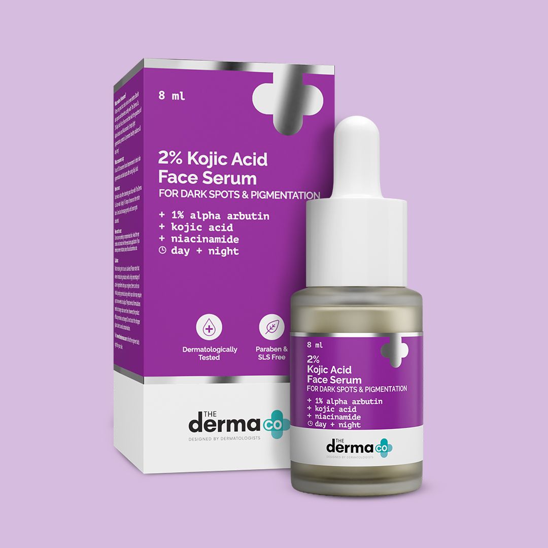 2% Kojic Acid Face Serum with 1% Alpha Arbutin & Niacinamide - 8 ml