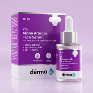 The Derma co. 2% alpha arbutin face serum