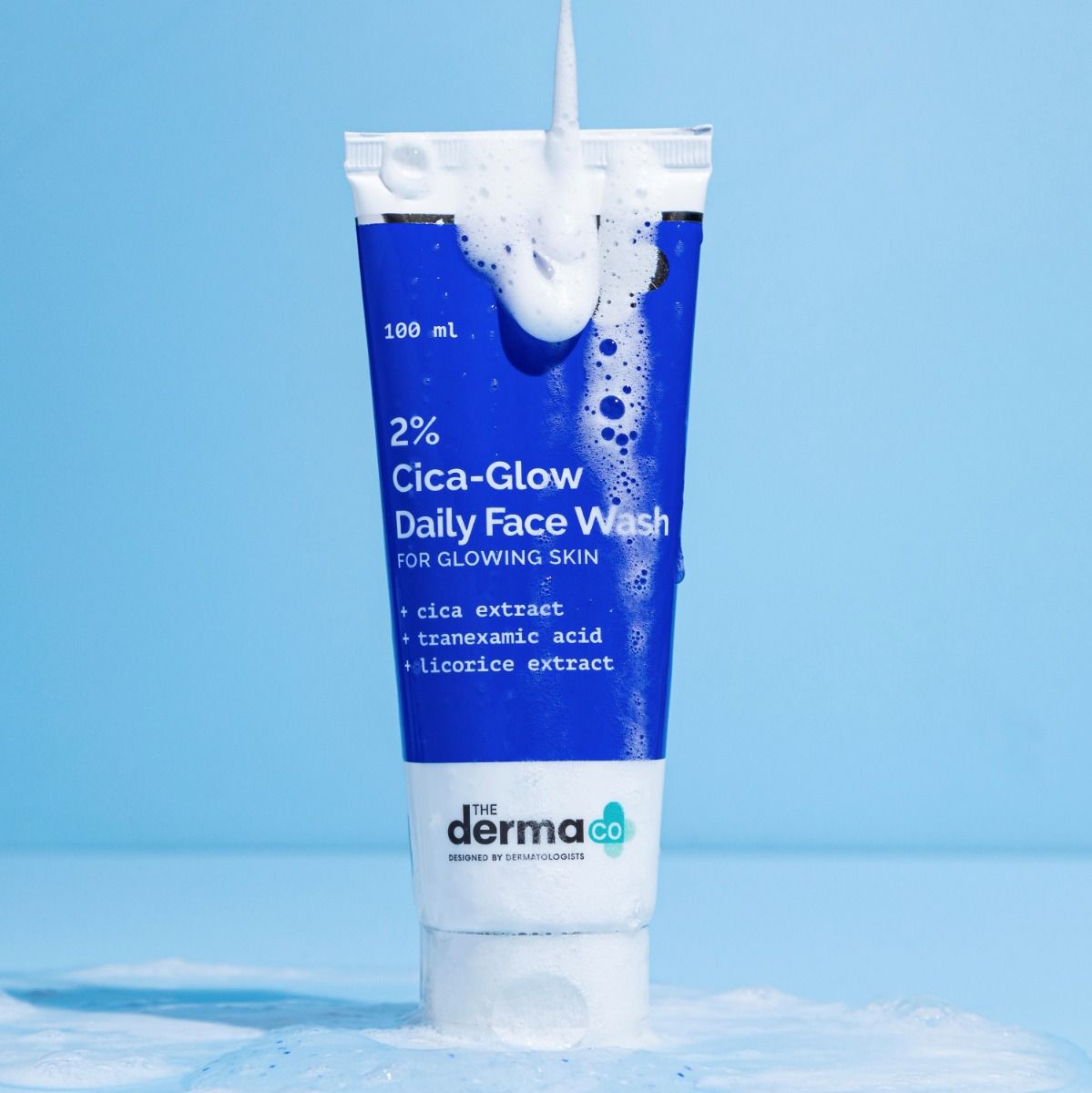 derma co 2% cica face wash