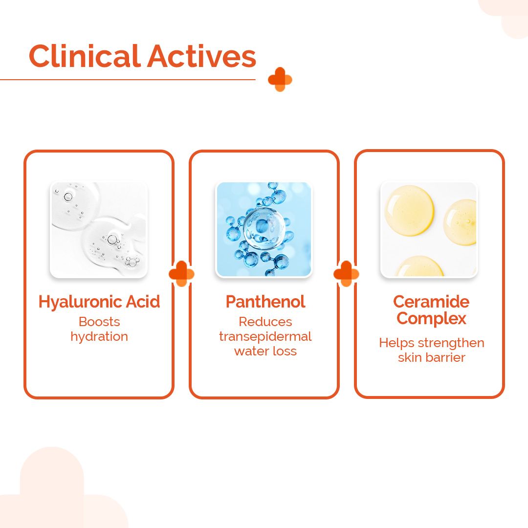 1% Hyaluronic Sunscreen Hydrating Gel with SPF 50 PA++++ - 50 g (Pack of 2)