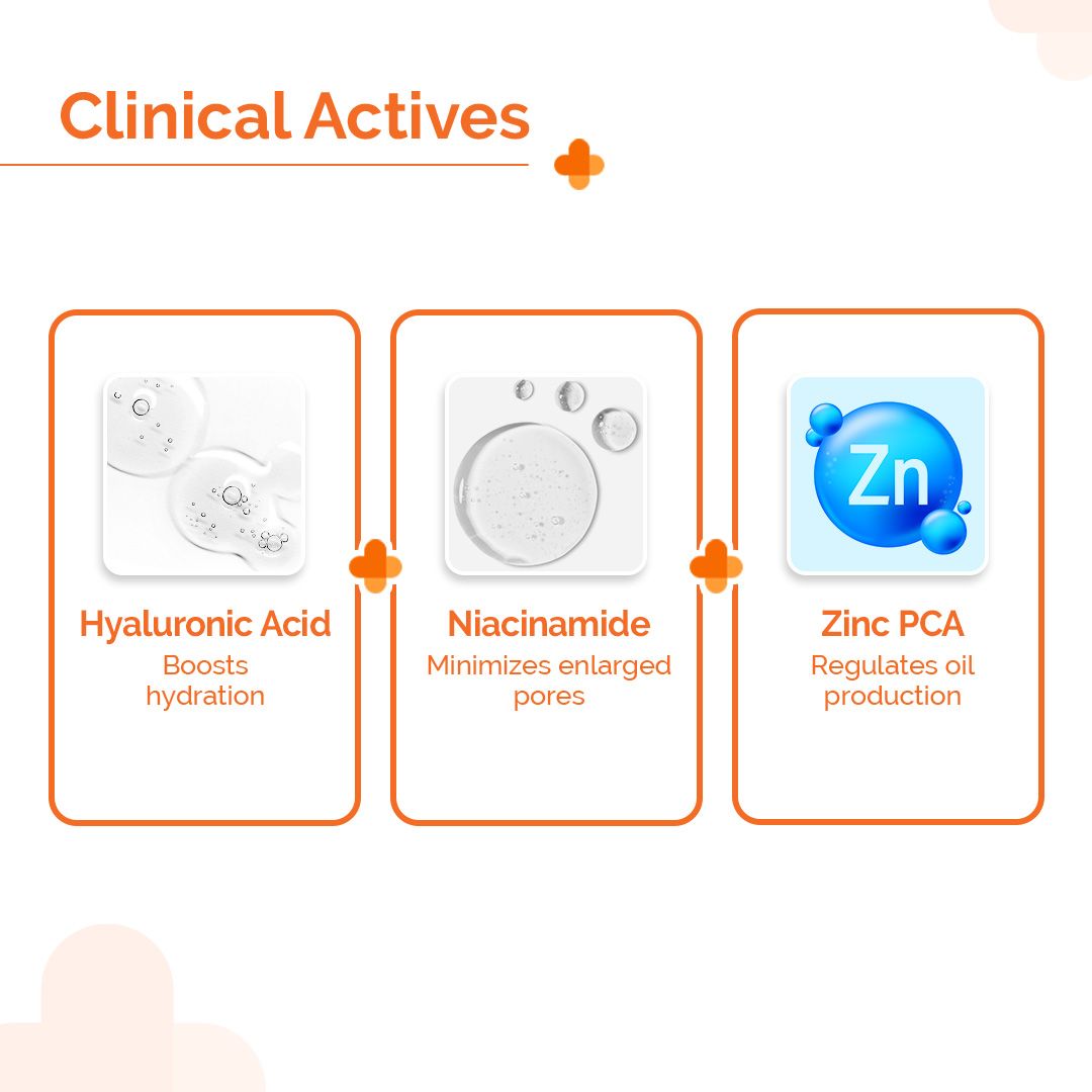 1% Hyaluronic Sunscreen Oil-Free Gel - 50 g (Pack of 2)