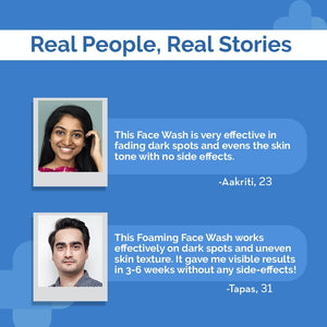 derma co 3% niacinamide face wash real stories reviews