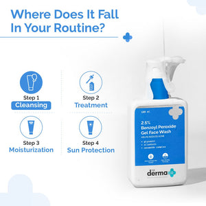 the derma co benzoyl peroxide face wash for oily skin in your routine