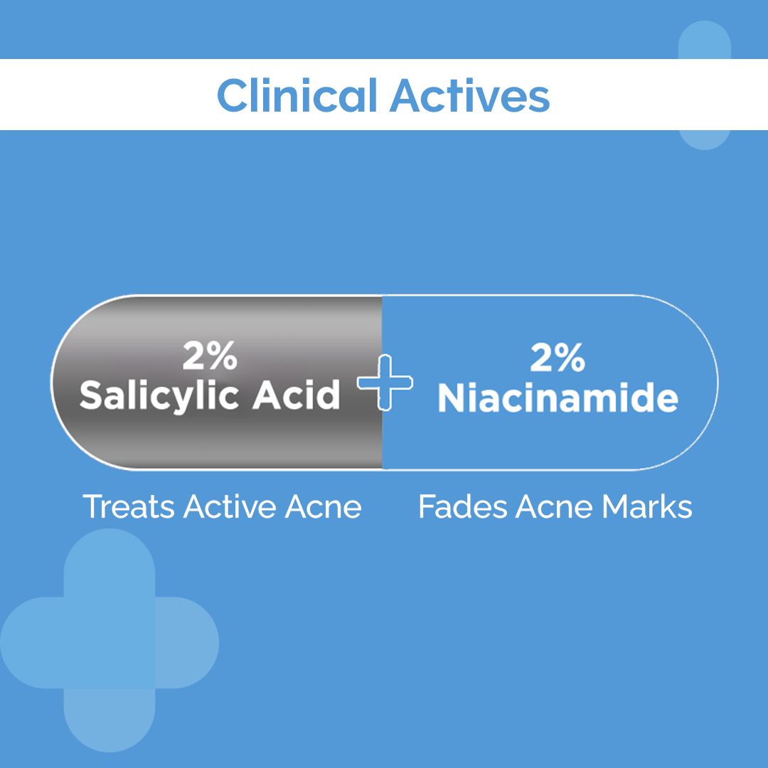 Sali-Cinamide Anti-Acne Face Wash with 2% Salicylic Acid & 2% Niacinamide - 80ml