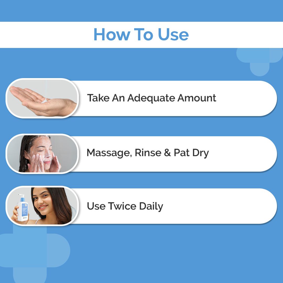 2% Niacinamide Gentle Skin Cleanser for Sensitive, Dry & Normal Skin - 125 ml