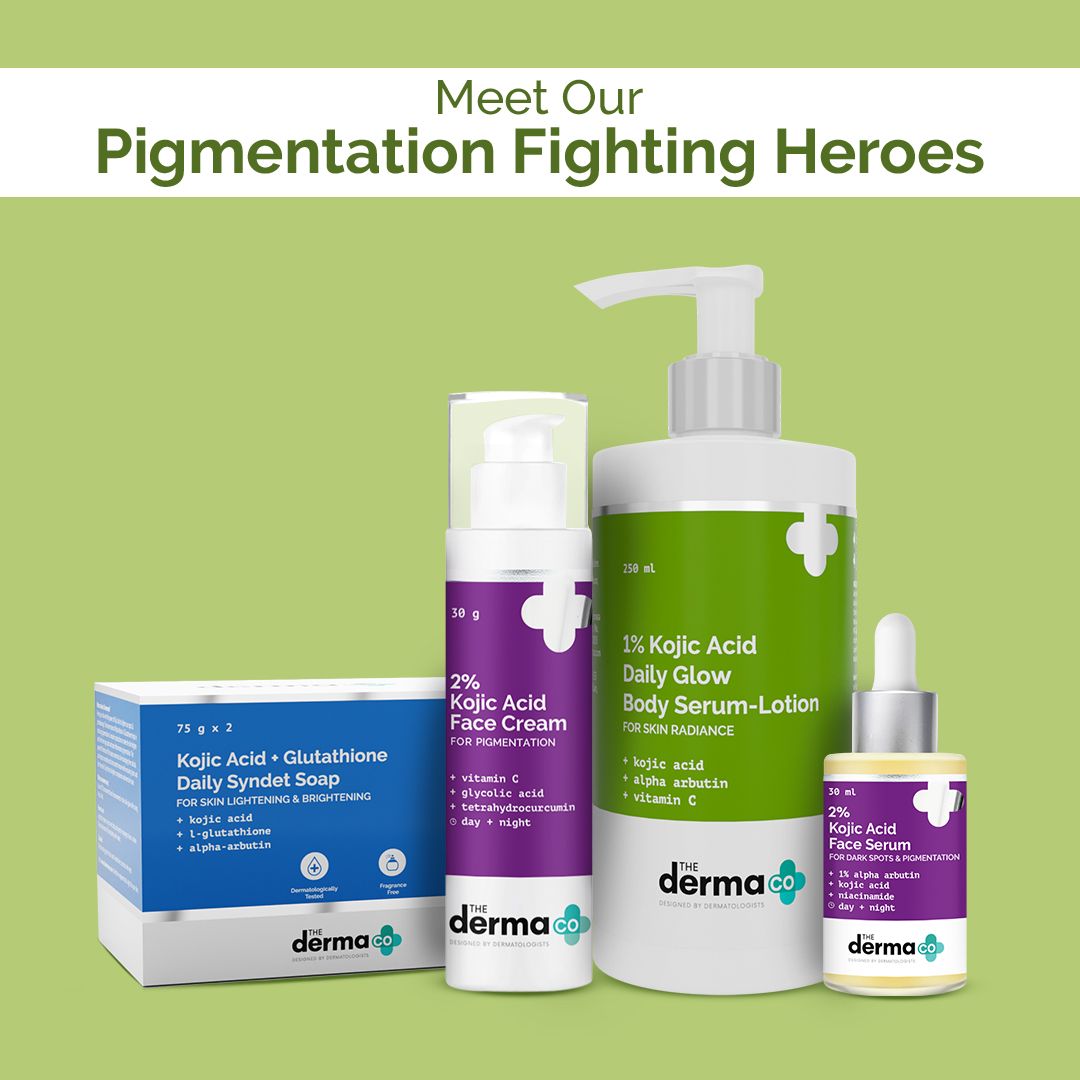 1% Kojic Acid Daily Glow Body Serum-Lotion For Skin Radiance - 250 ml (Pack of 2)