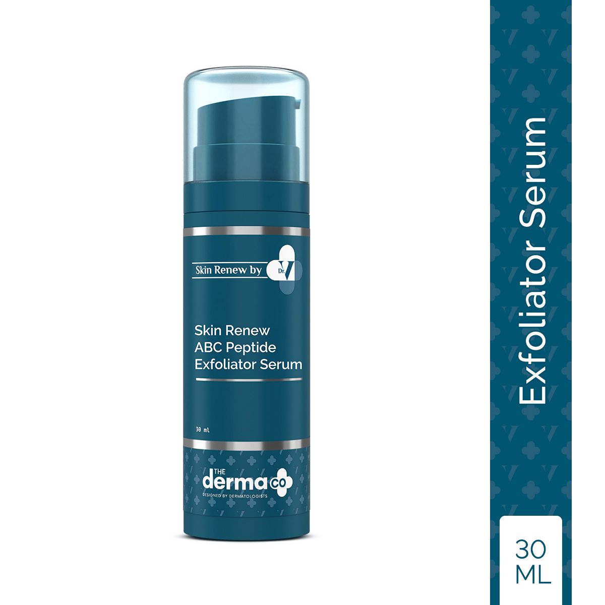The Derma Co. X Dr V Skin Renew ABC Peptide Exfoliator Serum with Lactic Acid, Salicylic Acid, and Peptides - 30 ml