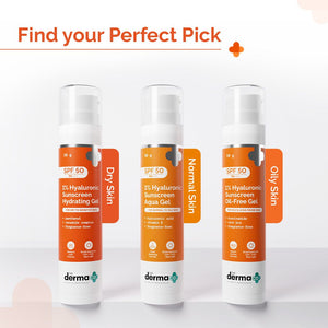 perfect pick of the derma co sunscreen with spf 50 sun protection