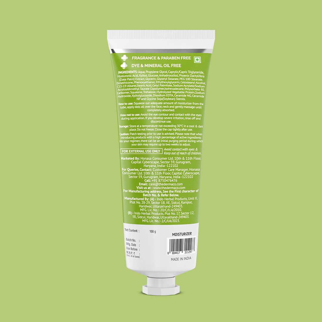 5% Propylene Oil-Free Moisturizer with Propylene Glycol & Hyaluronic Acid  - 100 g