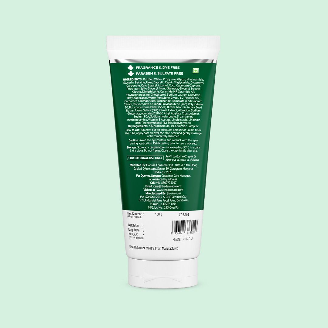 5% Nia-Ceramide Deep Moisturizing Cream with 5% Niacinamide & 1% Ceramide - 100g