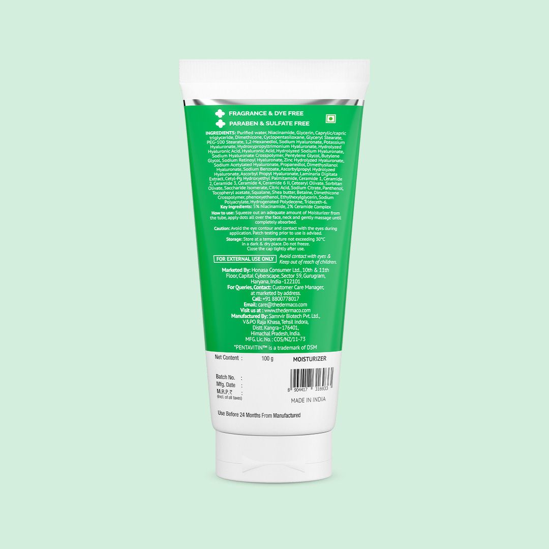 5% Nia-Ceramide Daily Hydrating Moisturizer with 5% Niacinamide & 2% Ceramide - 100g