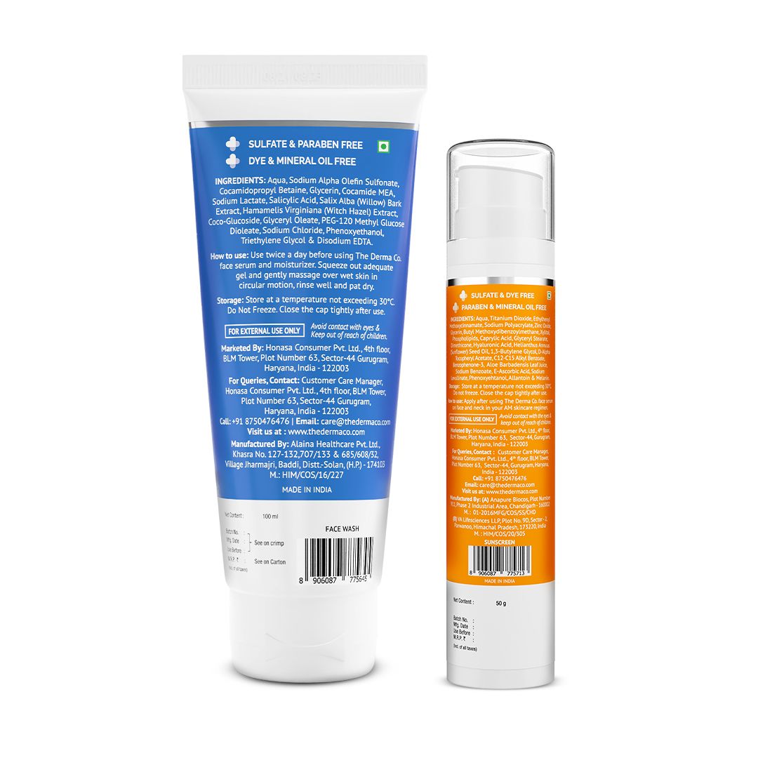 Clear Skin & Sun Protection Combo