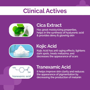 derma co cica glow serum ingredients