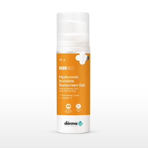 the derma co invisible gel sunscreen with vitamin e