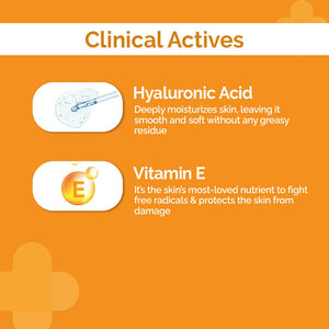 the derma co invisible sunscreen with vitamin e and hyaluronic actives