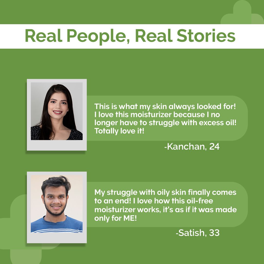 Oil-Free Daily Face Moisturizer With Hyaluronic Acid, Ceramides & Multivitamins for Non-Greasy & Hydrated Skin - 100g (Pack of 2)