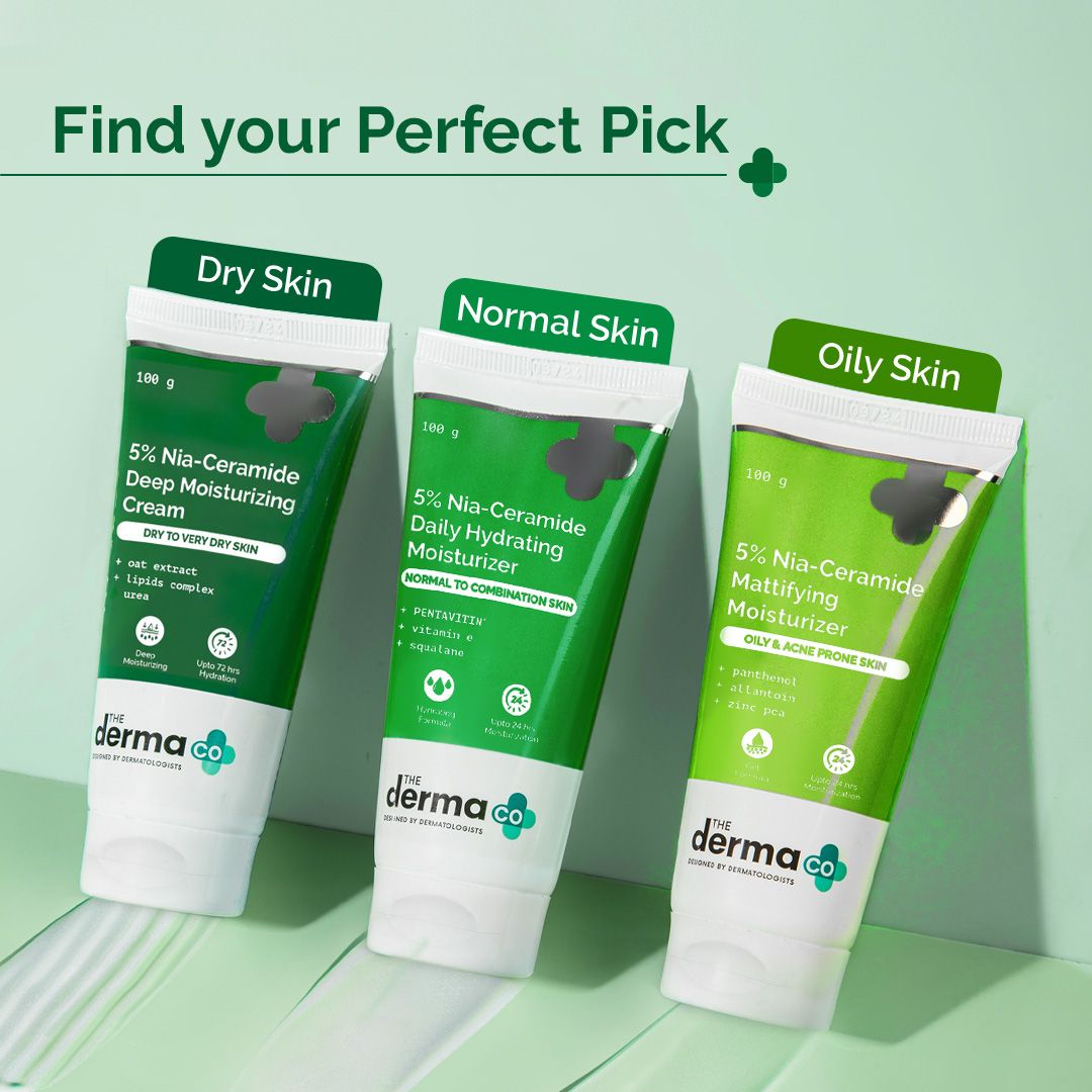 5% Nia-Ceramide Mattifying Moisturizer with 5% Niacinamide & 2% Ceramide - 100g