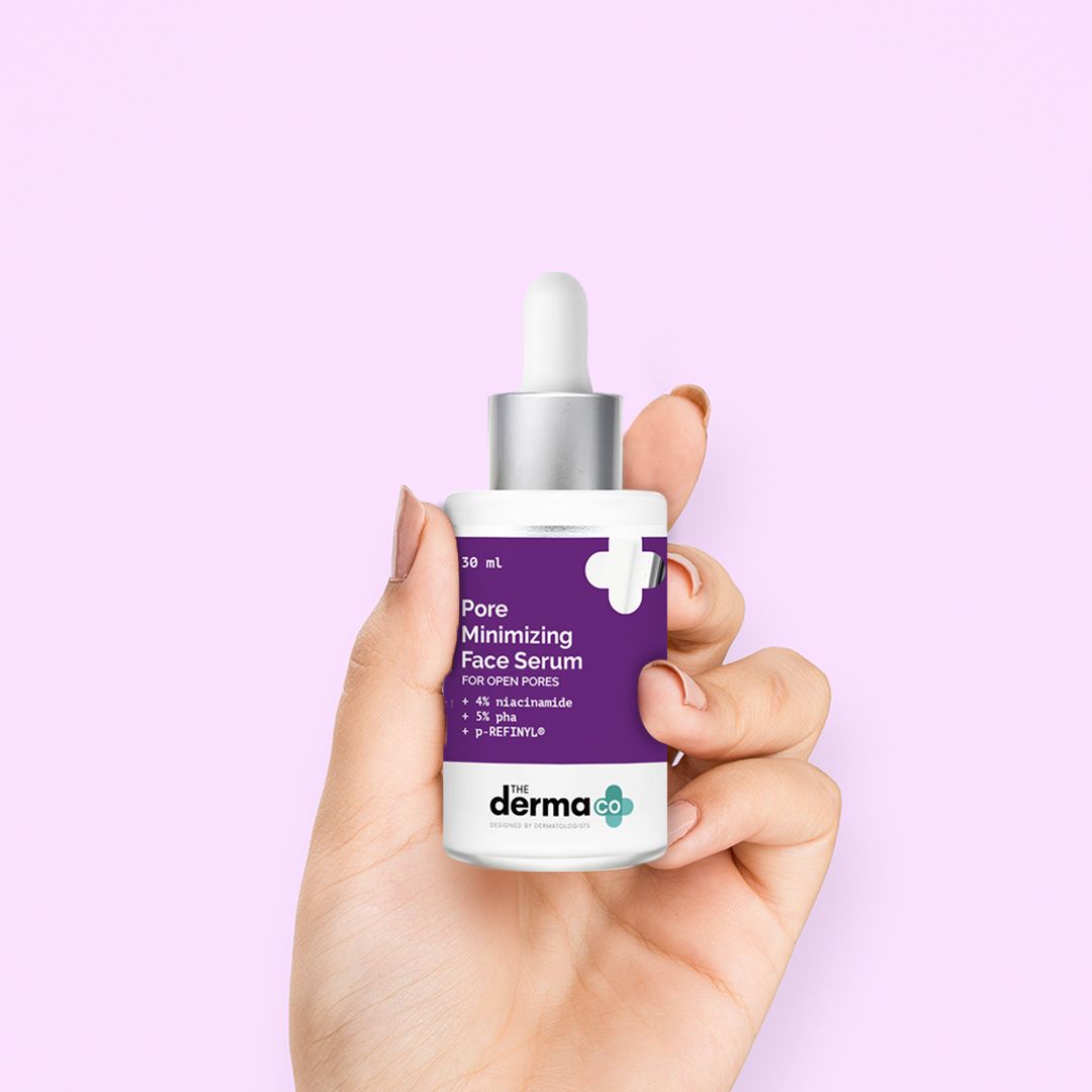 Derma pore minimizing face serum