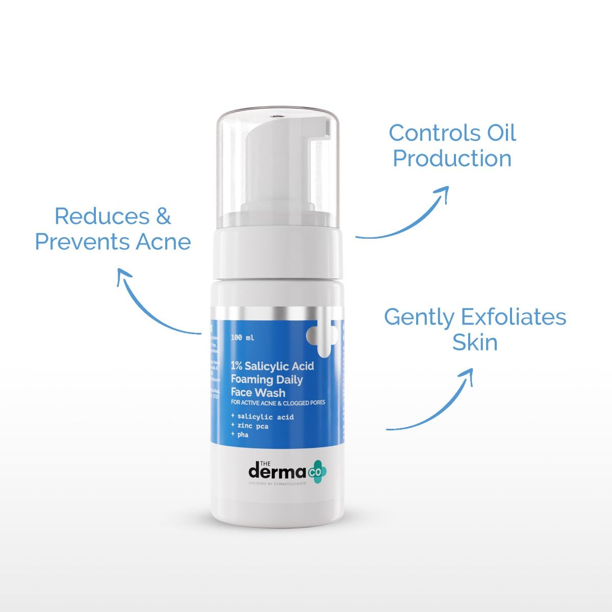 the derma co salicylic acid foaming face wash benefits