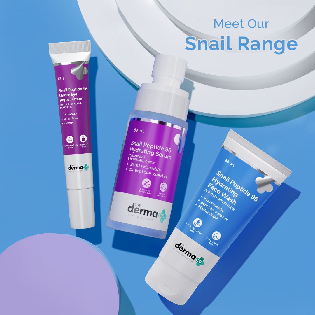 Snail Peptide 96 Hydrating Face Wash with Snail Mucin & Peptide Complex for Deep Hydration - 80 ml