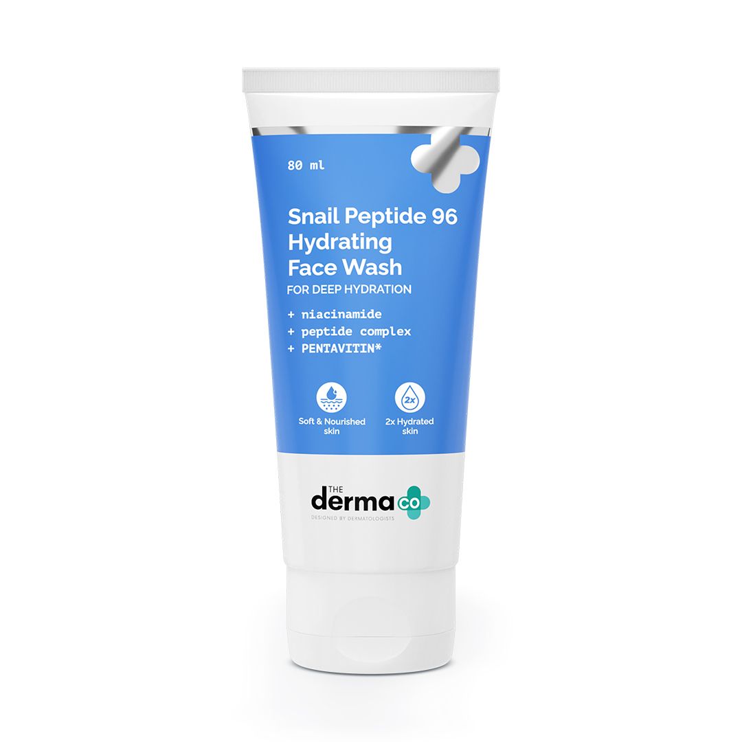 Snail Peptide 96 Hydrating Face Wash with Snail Mucin & Peptide Complex for Deep Hydration - 80 ml