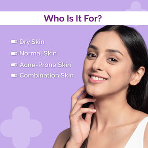 the derma co peptide serum for dry, normal, acne prone and combination skin